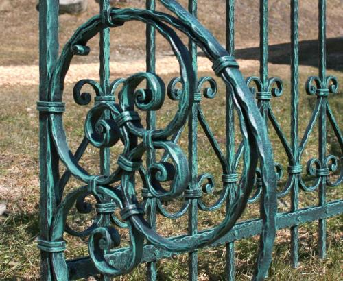 Forged Steel Custom Fence