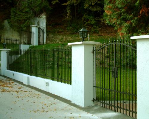 Custom Forged fence