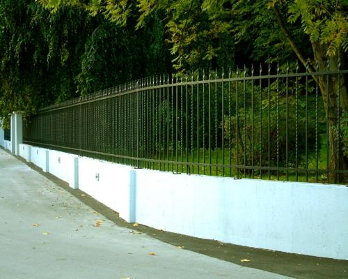 Custom Forged fence