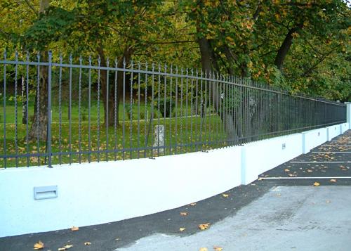 Custom Forged fence