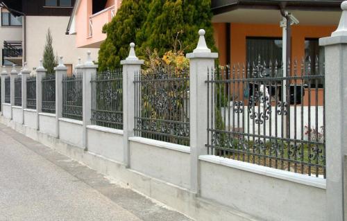 Custom Forged fence