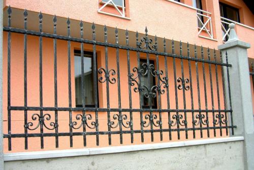 Custom Forged fence