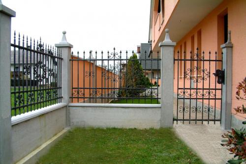 Custom Forged fence