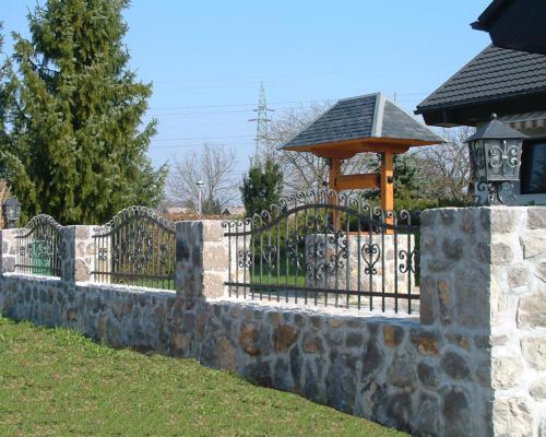 Forged Steel Garden Fence