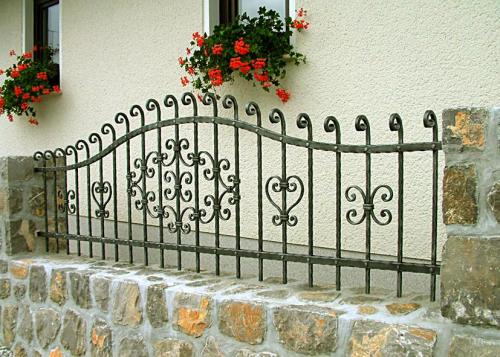 Forged Steel Garden Fence