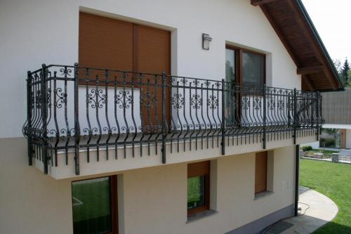 Forged Custom Steel Balcony Railings