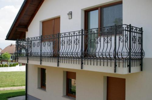 Forged Custom Steel Balcony Railings