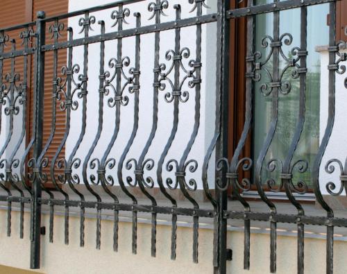 Forged Custom Steel Balcony Railings